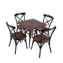 Удобный современный кофейный обеденный стол и стул ресторан кафе набор