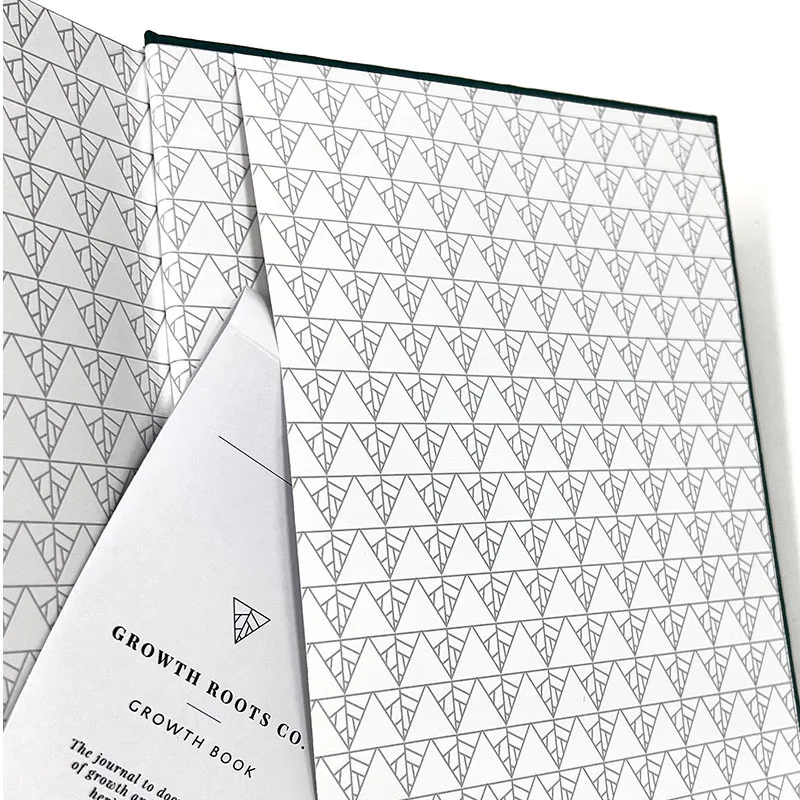 Custom Linen Hard Cover Book Publishing Special Binding Hardcover Cloth Book Offset Printing With Belly Band