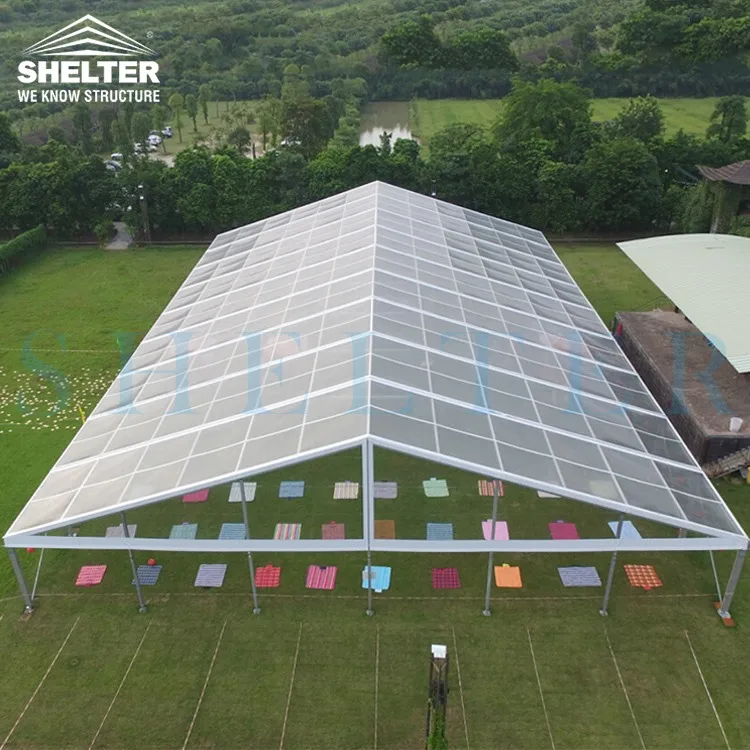 Outdoor Garden Party Tent 20x20 Luxury Wedding Clear Tents for Events