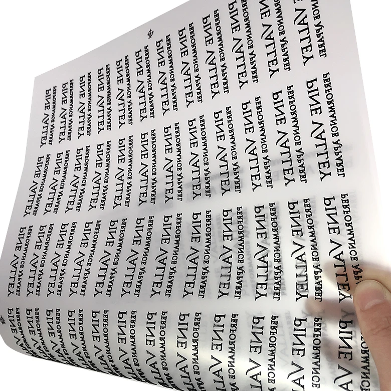 High density printing stickers iron on label 3d silicone heat transfer logo for garment