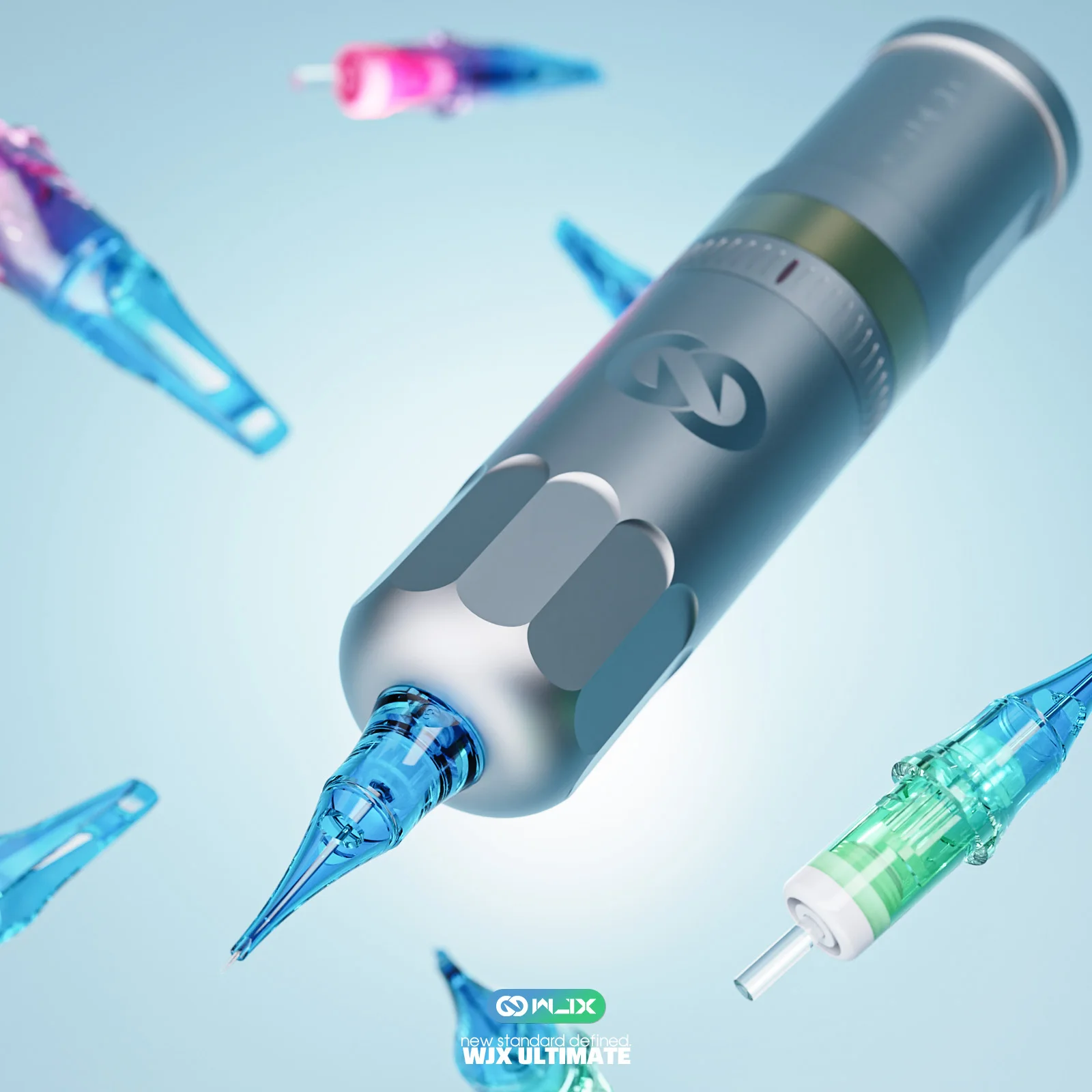 New WJX Ultimate 0.25mm 0.3mm 0.35mm Tattoo Needle Disposable 3RL Tattoo Cartridge Needles