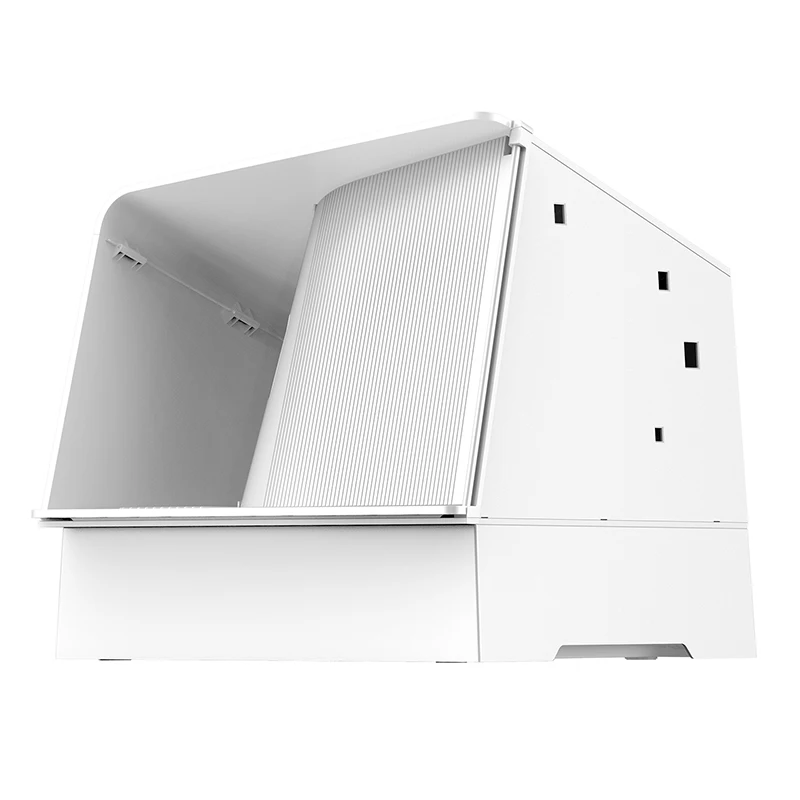 PETKIT New Design Indoor Plastic Entra Large Cat Litter Box Enclosures Cat Toilets With Light