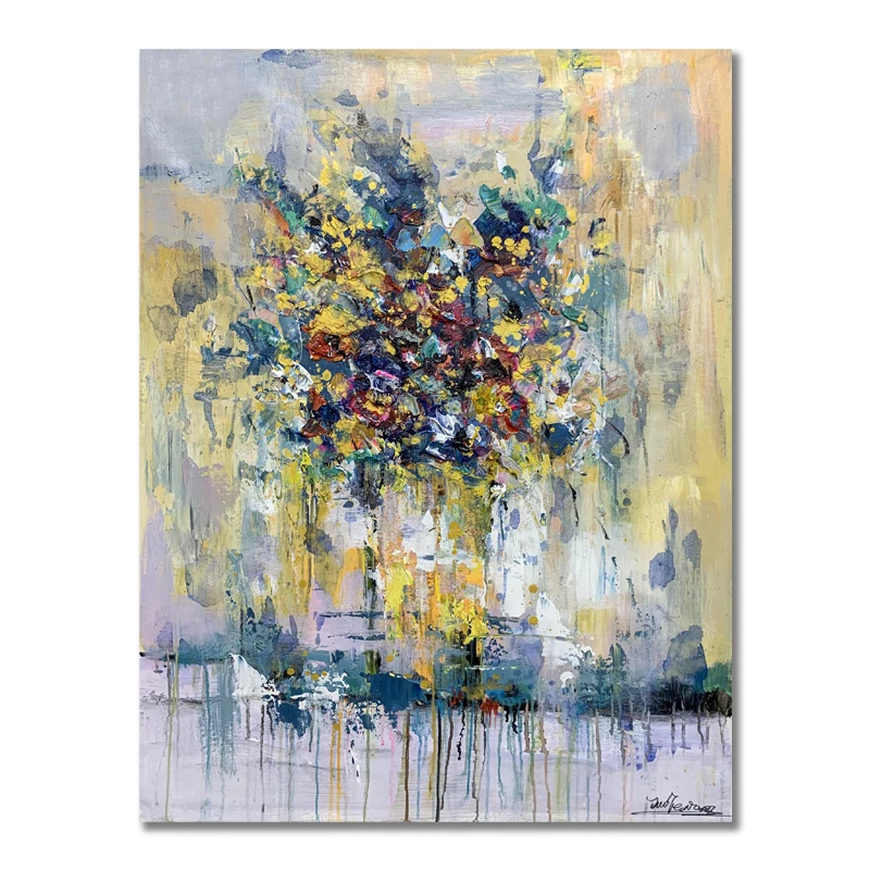 Popular handmade oil paintings Modern Decoration Art Wall Painting Canvas Hand Painted Oil Painting