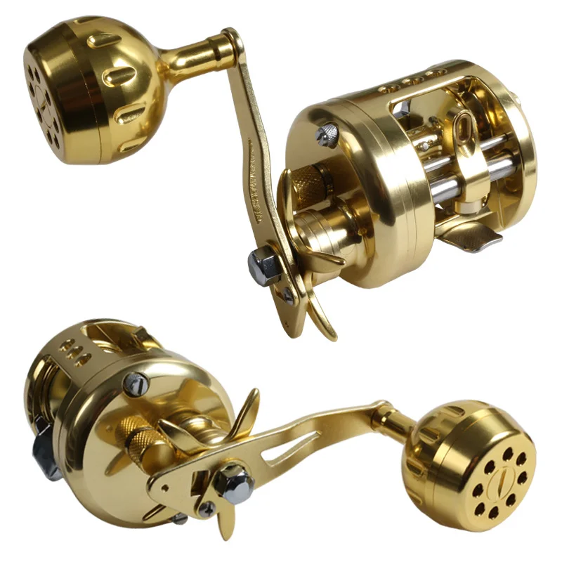 ZHUO RUN WGS-4000/5000 left hand/right hand Gear Ratio 5.1:1 light Jig bait Lure Trolling Reels Professional sea Trolling Reels