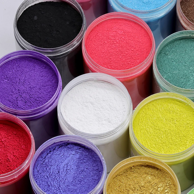 Cosmetic Grade Mica Color Pigment Pearl Pigment Powder Mica Powder For Epoxy Resin