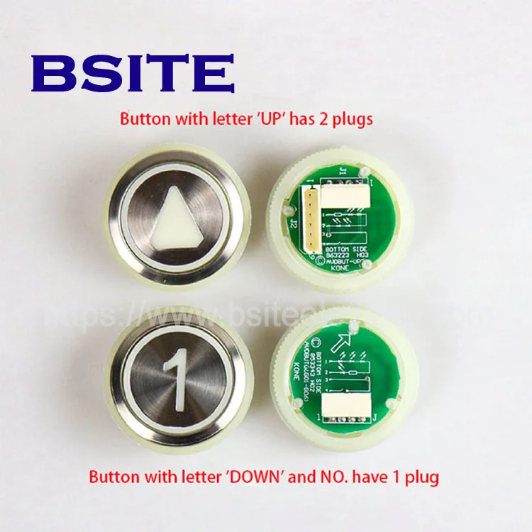 KDS50 KDS300 KDS220 KDS330 Elevator Touch Button For Kone Elevator Parts Elevator Push Button Switches