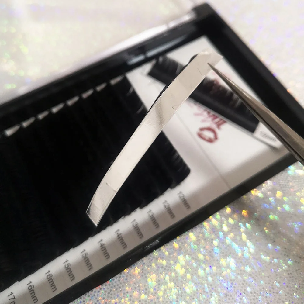 Natural False Eyelashes Cashmere Ellipse Flat Lash Own Brand Eyelash Extension Wholesale Price Eyelashes Extensions