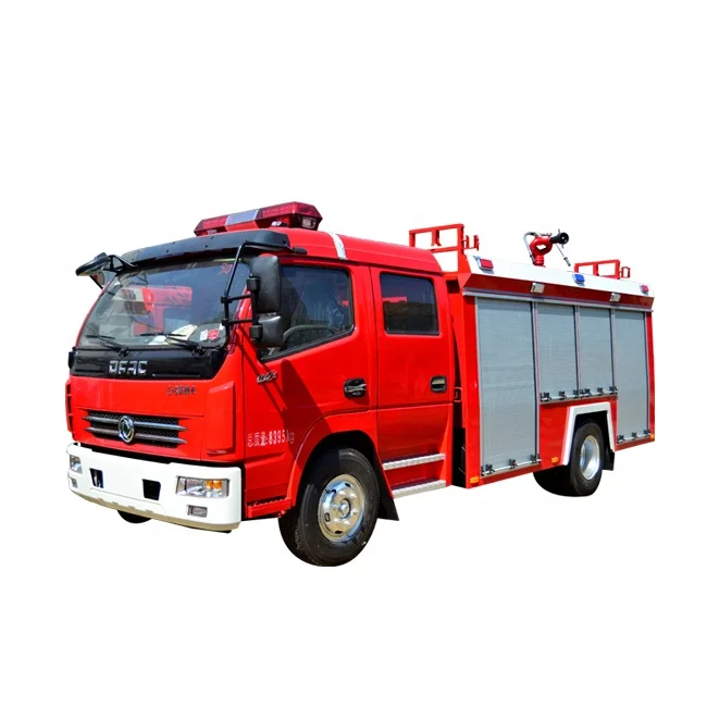 4 CBM  DongFeng water tank fire truck