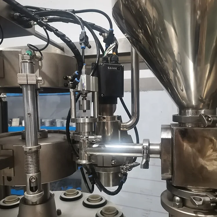 FW-80A High Quality Automatic Ointment Toothpaste Cosmetic Cream Lotion Aluminum Plastic Tube Filling And Sealing Machine