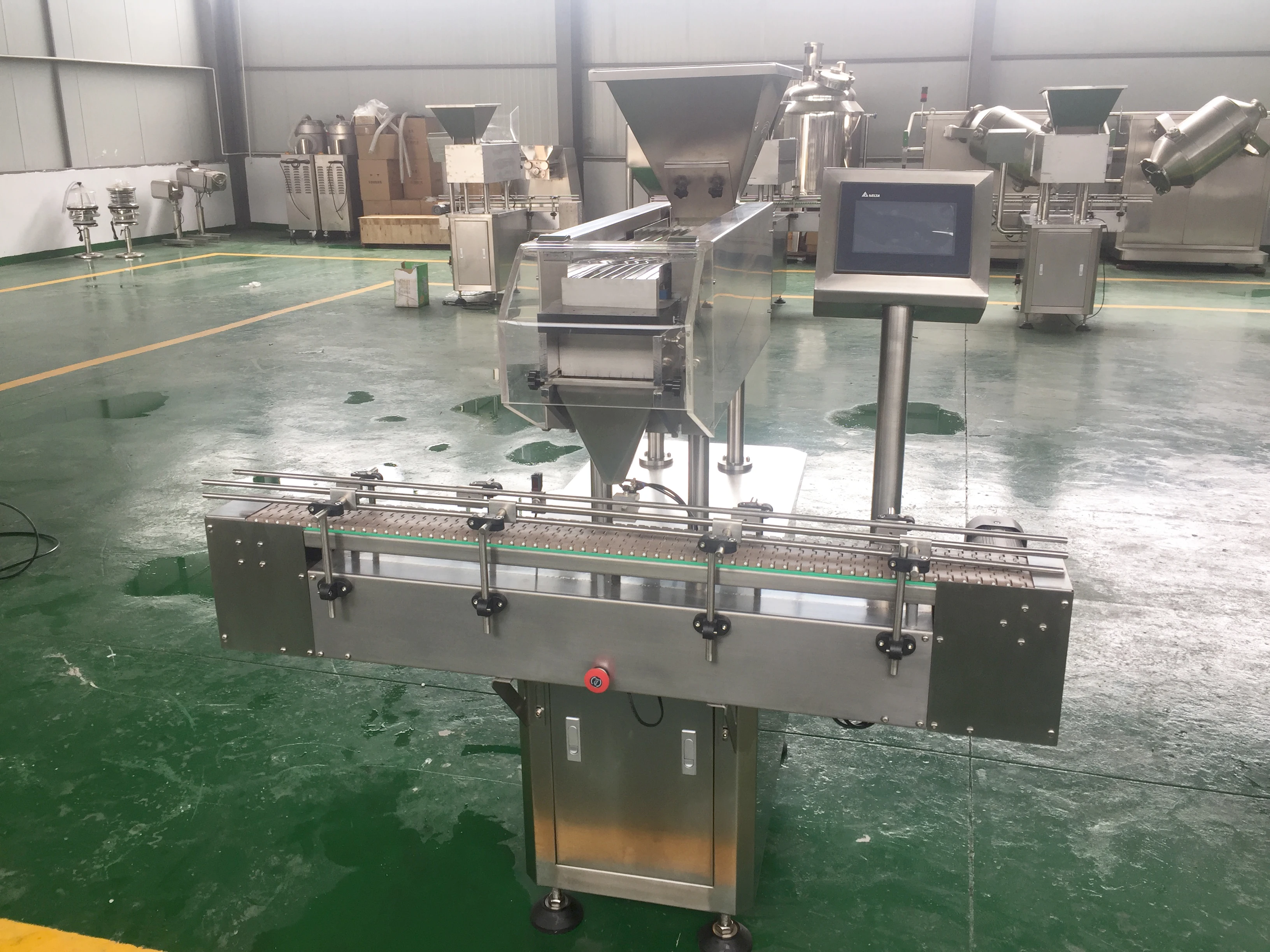 Pharmaceutical Chemical Pill Machinery Electronic Capsule Automatic Counting