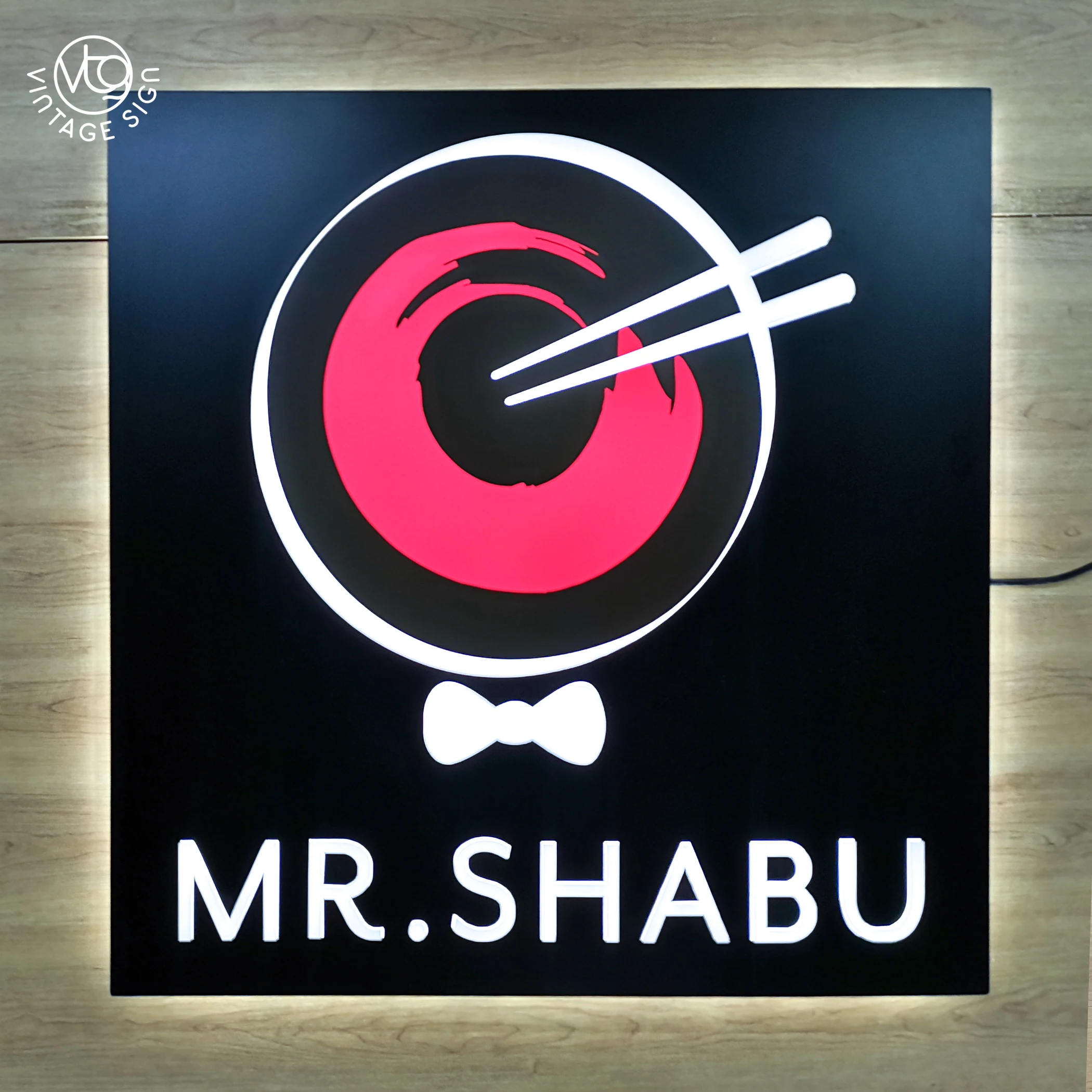 Professional Factory Formed Acrylic Sign Double Sides Light Box Customized Led Lightbox