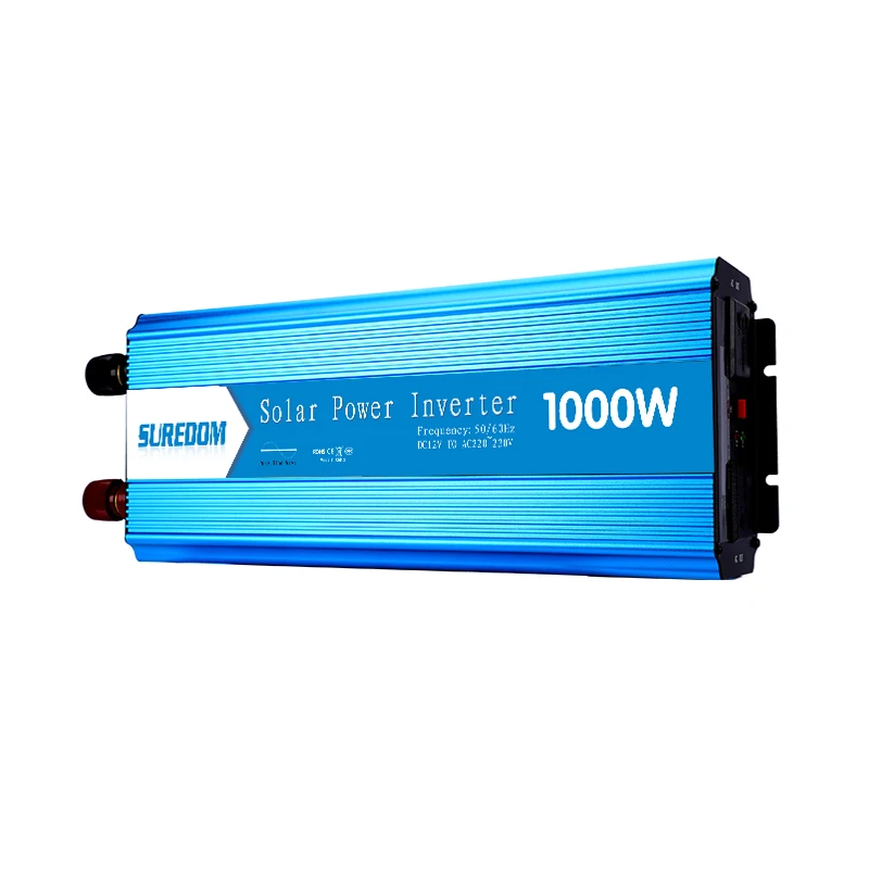 Home use 1000w Power Inverter 12v 24v Pure Sine Wave Inverter Solar Power System