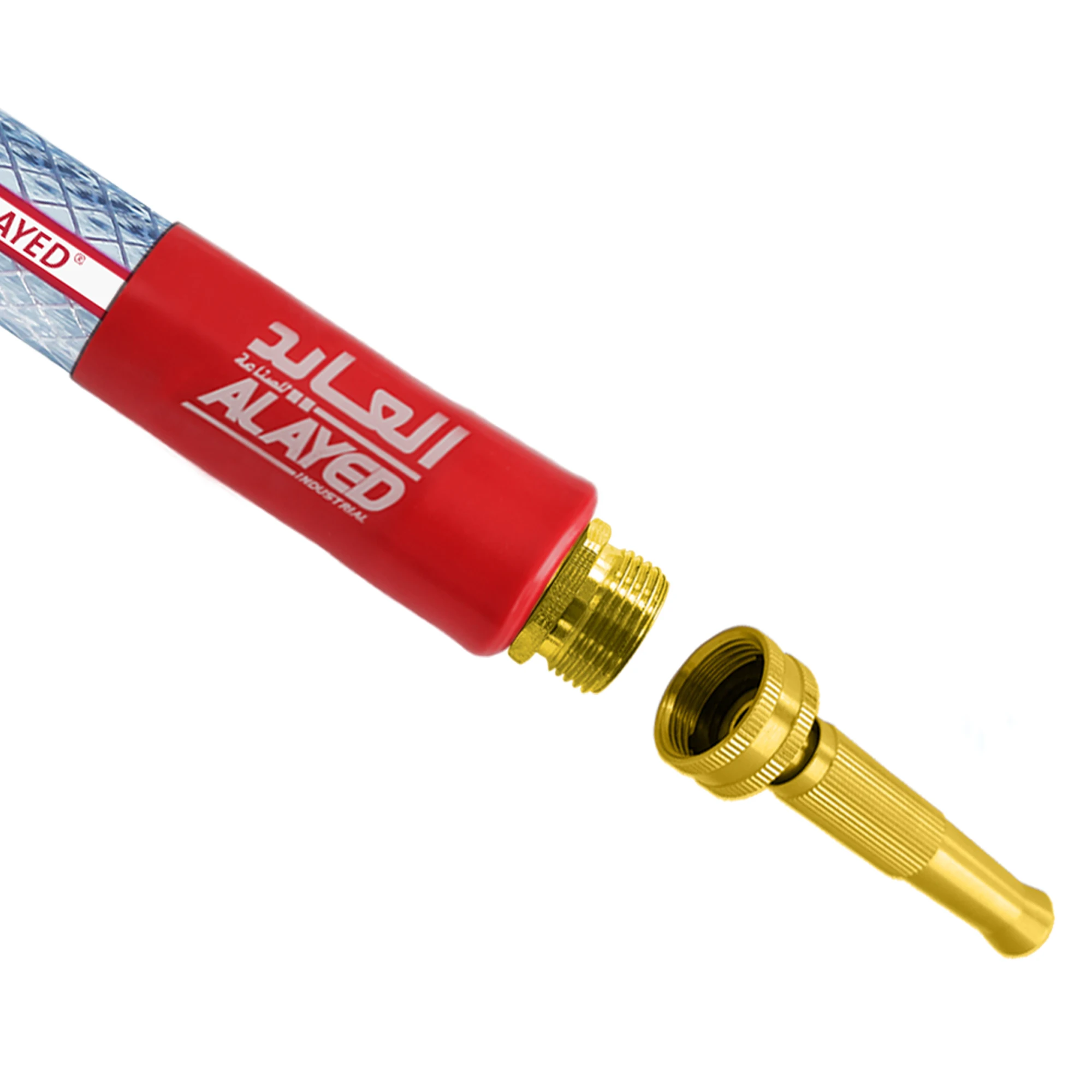 Садовый шланг alpray, кристаллическая двойная муфта, 3/4 дюйма, 50 м, заводская цена