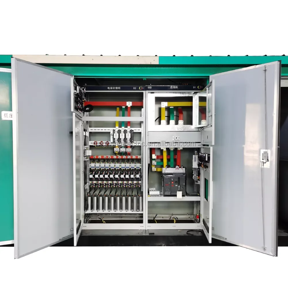 11kv 33kv 66kv 132kv mobile substation with copper winding oil transformer SF6 switch gear