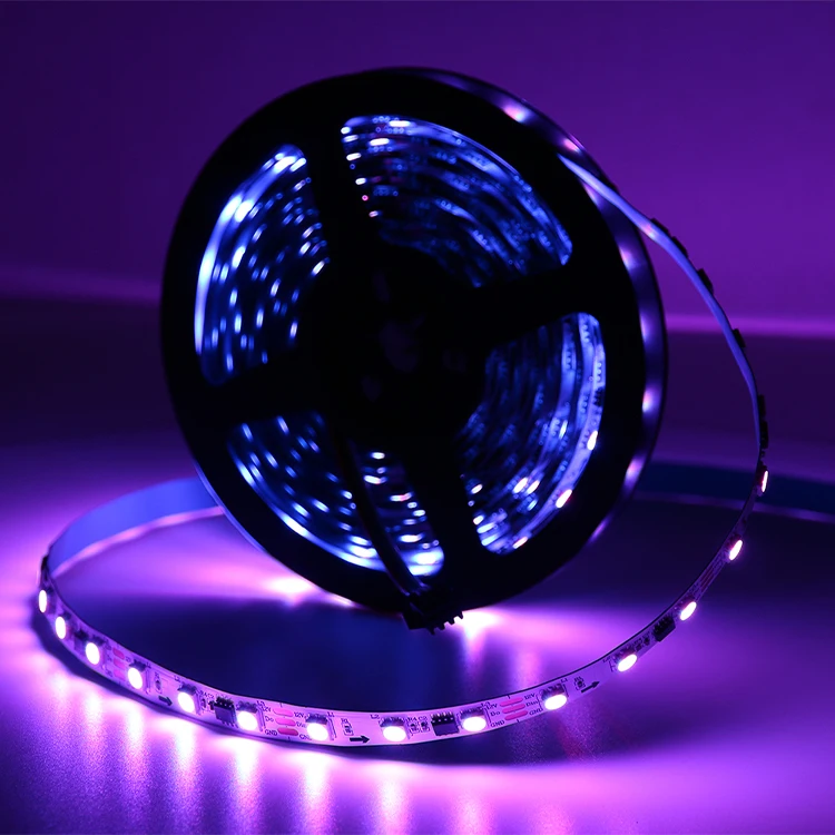 Smd 5050 12v Addressable Rgb Led Strip Light Internal and External Control Integrated Light Strip