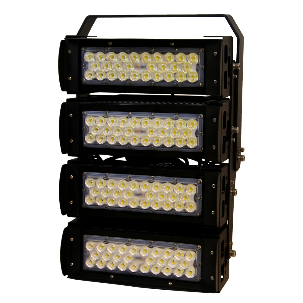 400W Outdoor LED Flood Light for Football Sports Stadium High Brightness with Warm White & 6500K ROHS & EMC Certified Reflectors