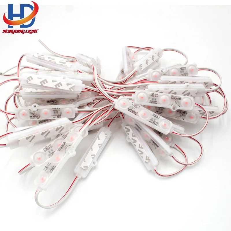 DC12V SMD 5730 2835 3 led 1.5W IP68 68mm*18mm Ready to Ship waterproof LED light module for advertisement sign channel letters