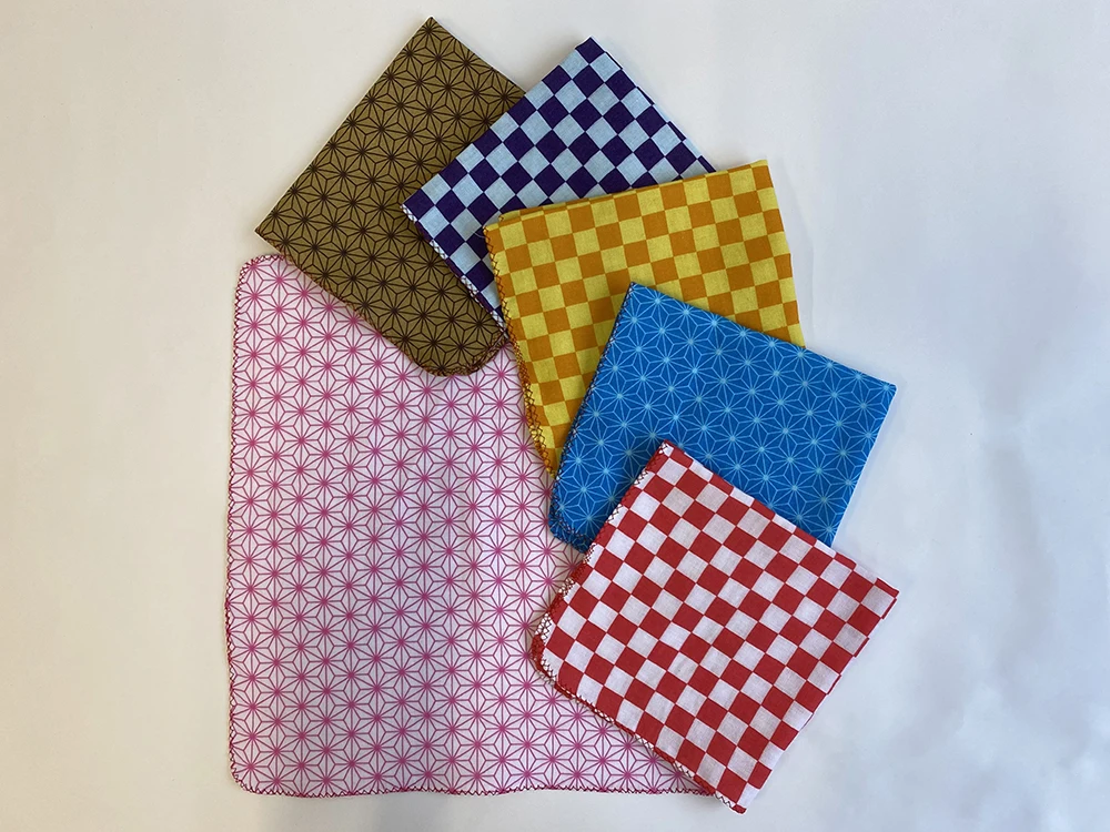 Safely ladies custom handkerchiefs custom color design with sensitive skin