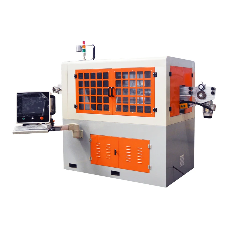 JUDU High precision 5 axis or 7 axis process 5-12mm automatic 3d CNC wire forming machine with slip ring
