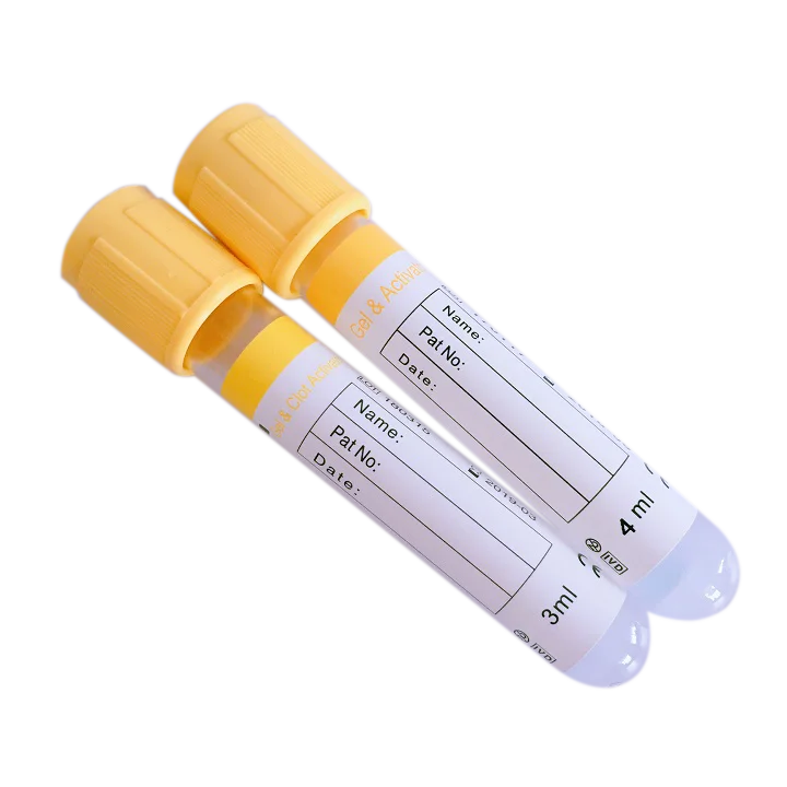 Manufacturer Coagulant Blood Collection Vacuum Tube Disposable