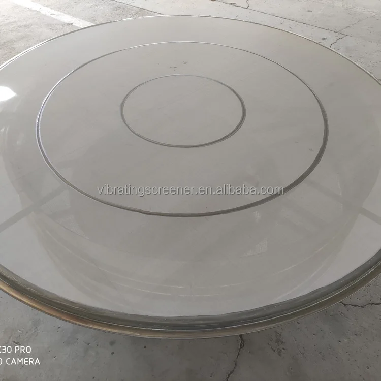 pulp and paper industry vibro sieve sifter for mill effluent coating suspensions wastewater white water