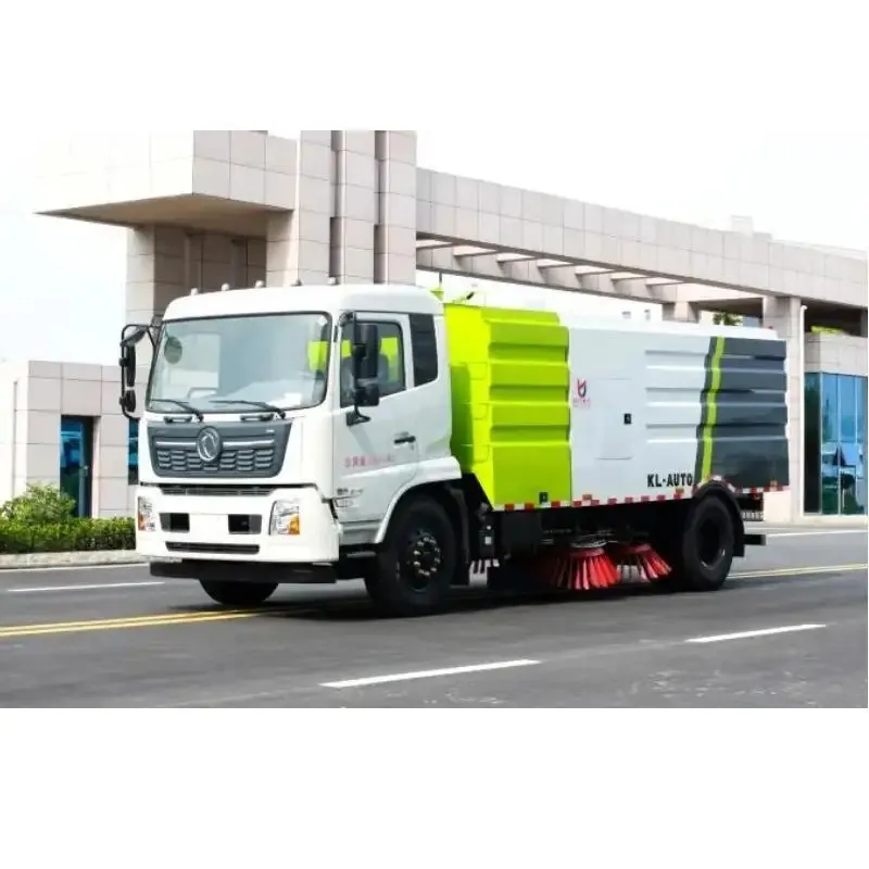 Высококачественный грузовик Dongfeng Tianjin 4x2 для уборки дорог аэропорта городской дороги 8 куб. М. вакуумная уличная уборочная машина высокого давления