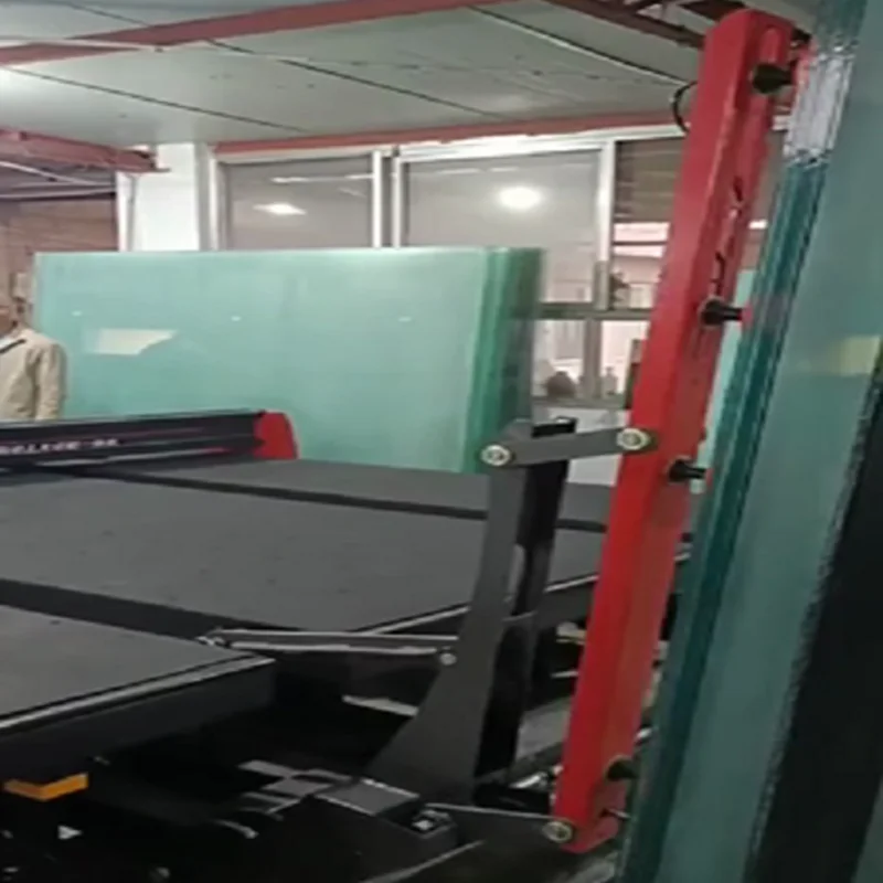 glass production toughened glass machinery single head CNC Glass cutting machine