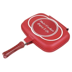 Non-stick Induction Cooker Plate Commercial Doble Grill Pan