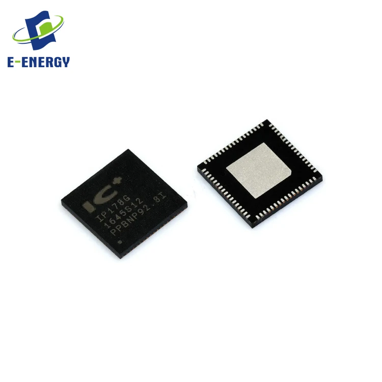 New and Original Electronic Component IC IP178 Ethernet Switch Chip QFN-68 IP178G