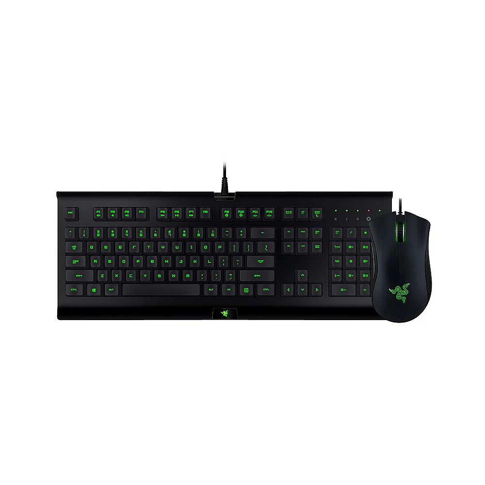  Игровая клавиатура Razer Cynosa Pro Bundle с RGB симфонической подсветкой и мышью DeathAdder