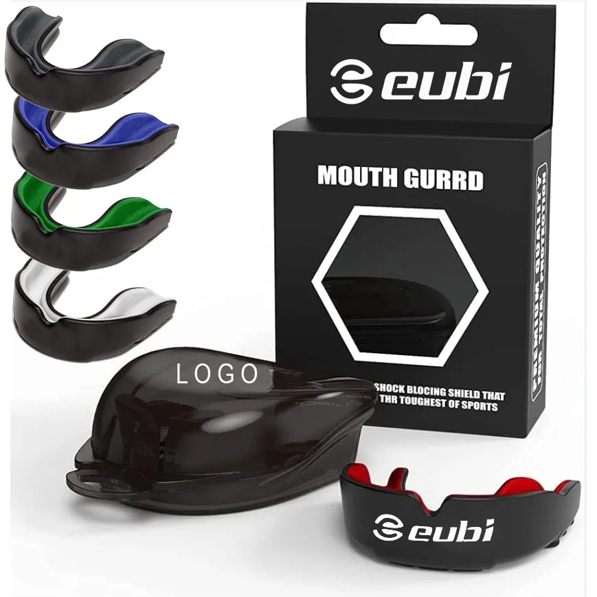 promotional sports item colorful reusable non-toxic super EVA basketball game teeth safety protective cover boxing mouth guard