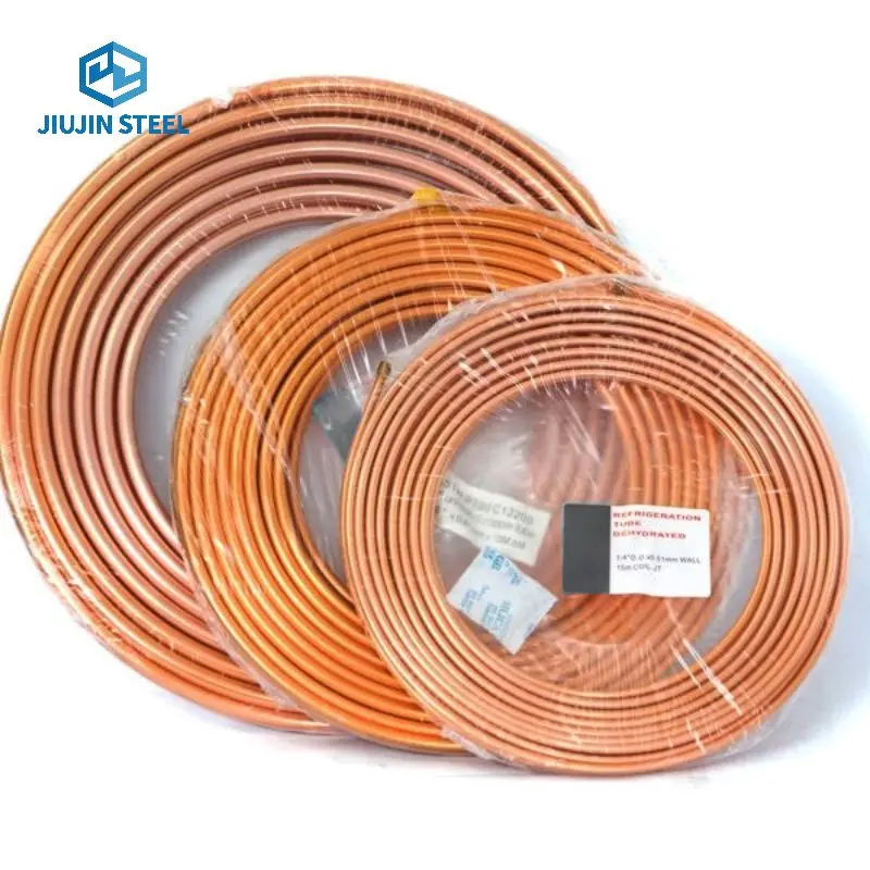 Manufacturer Best Quality Copper Tube Copper Pipe, Capillary Air Condition And Refrigerator Copper Tube