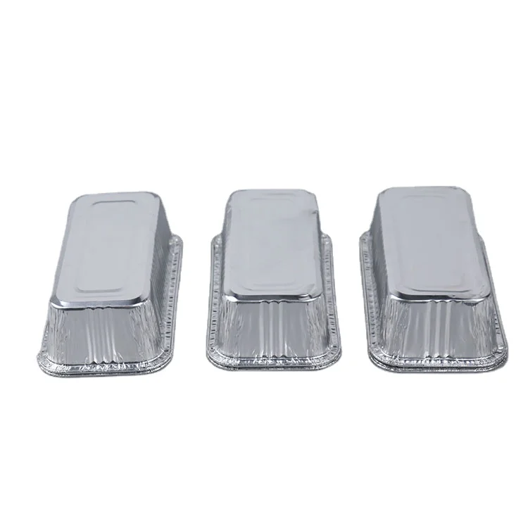 Упаковка для фастфуда, круглый контейнер из алюминиевой фольги с крышкой, круглый контейнер из алюминиевой фольги, контейнер для еды на вынос