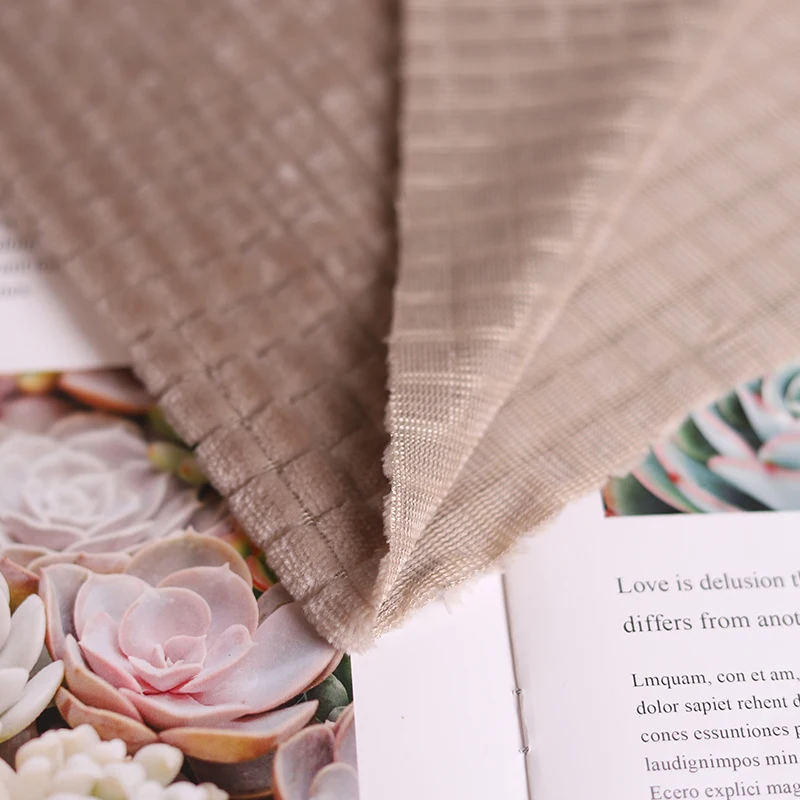 2021 Jacquard Flannel Fabric Jacquard Flannel Fabric Jacquard Flannel Polyester Fabric