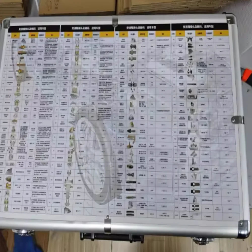 High Quality Aluminum Alloy Auto automatic Transmission Oil Replacement Gearbox Quick Adapters ATF Connectors 140pcs/set