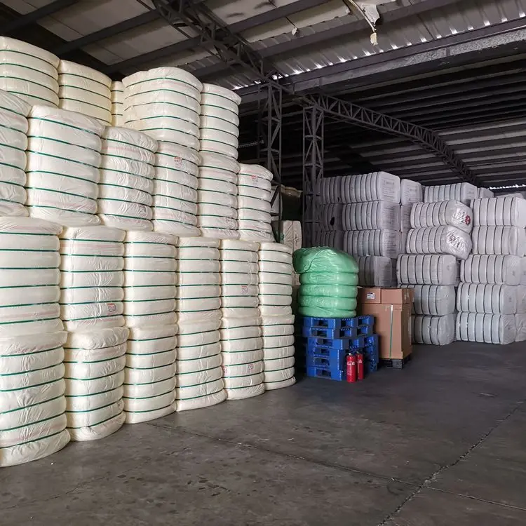 Factory 100% PE/PP/PET/ES fiber low melt polyester staple fiber for  kn95 ffp2/sanitary products