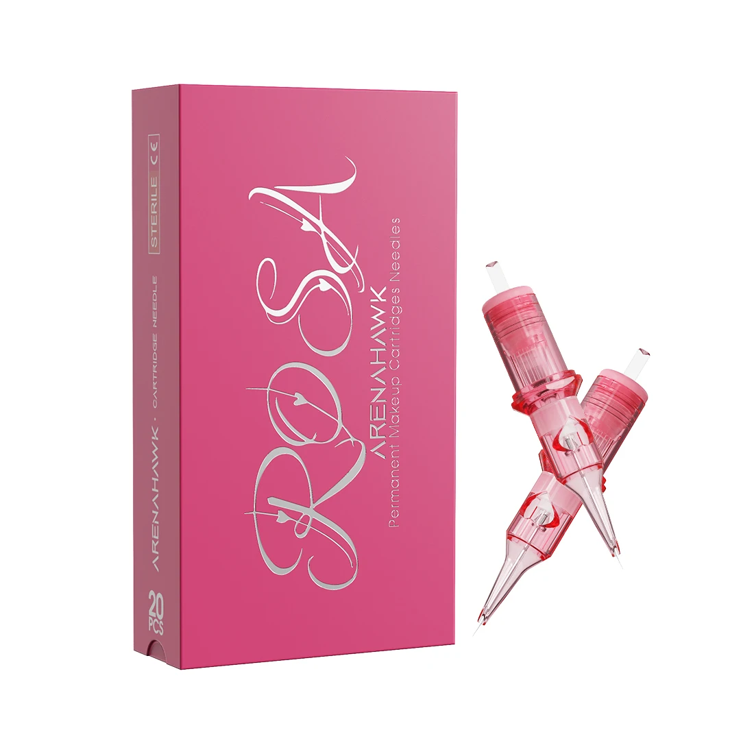 Dragonhawk Permanent Make Up Tattoo Machine Kit with 20pcs Needle Cartridge Premium Tattoo Kits