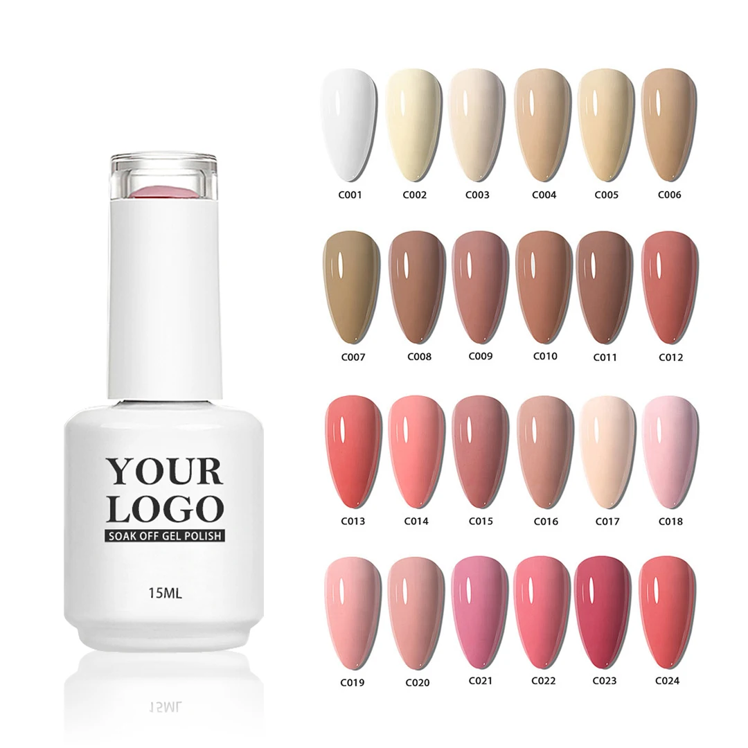 Nail Gel Supplier Colors OEM Private Label Soak Off Led UV Nails Polish Colour UV Gel Nail Polish