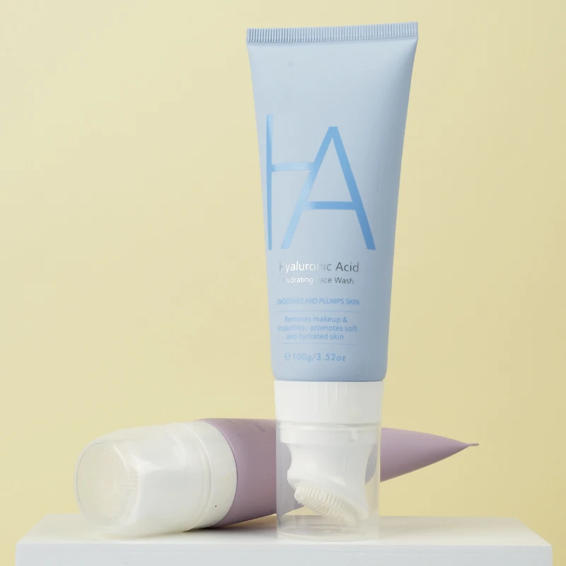 Price Cosmetic Plastic Tube for Cosmetic Skin Care Container With Silicone Brush Twist Lock Cosmetic Tube