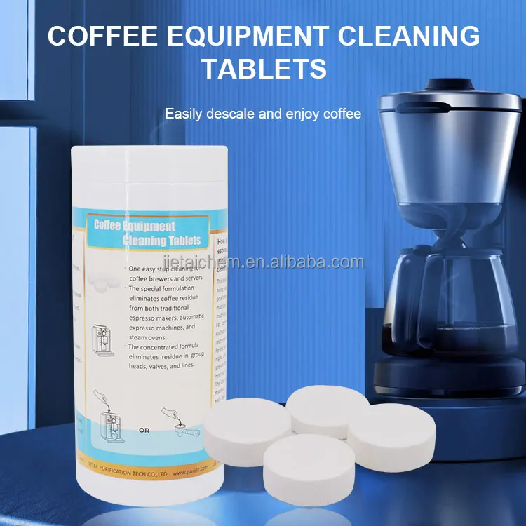 Cleaning Tablets For Fully Automatic Coffee Machines And Coffee Makers, Remove Coffee Oil And Residues