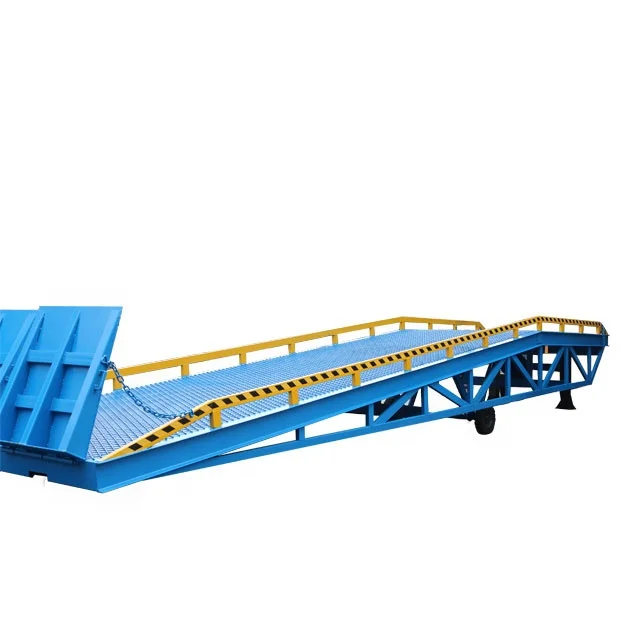 CE рампа для погрузки, вилочный погрузчик 10T, портативная рампа, стальная рампа для транспортного средства на продажу