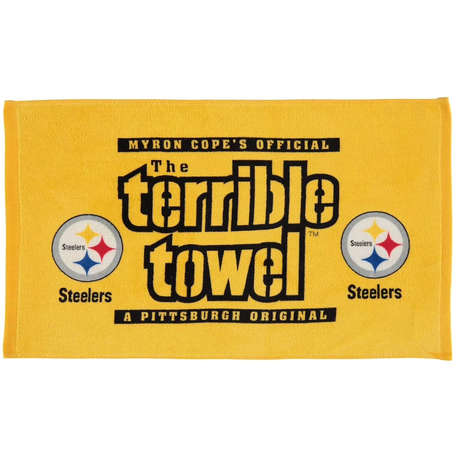 Двойное ужасное полотенце Pittsburgh Steelers