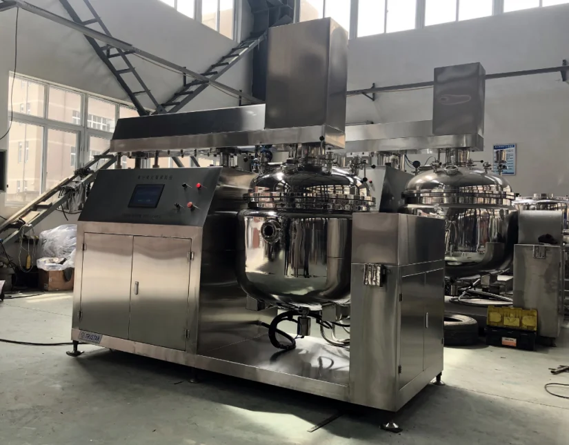 shampoo cosmetic cream lift emulsifier emulsion mixer Batch homogenizer