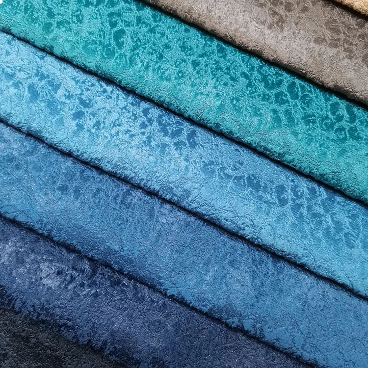 23-20#Custom Print Vinyl Leather Suede Leather Fabric Faux Embossed Leather Fabric