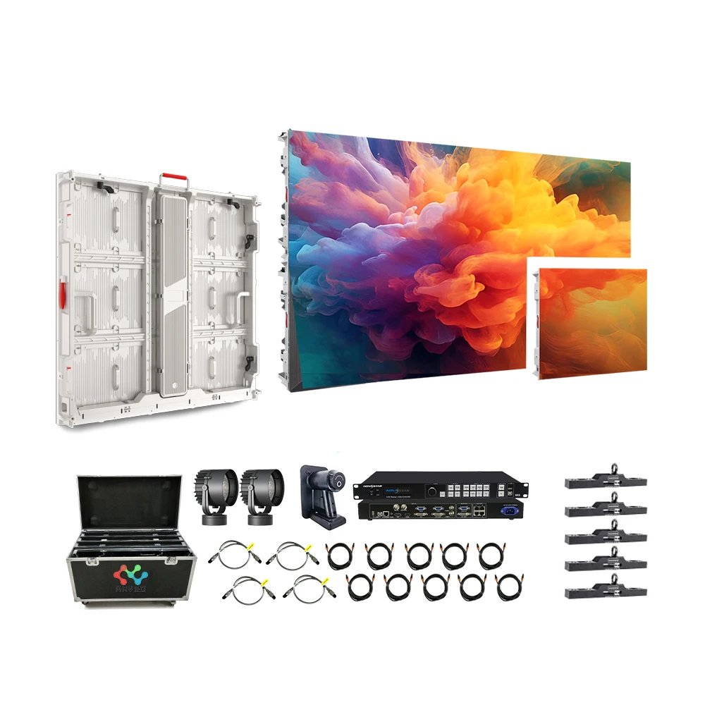 RAYBO Custom Digital Sign Board Price Advertising Indoor Flexible Exterior Outdoor Video Wall Panel Pantalla Led Display Screen