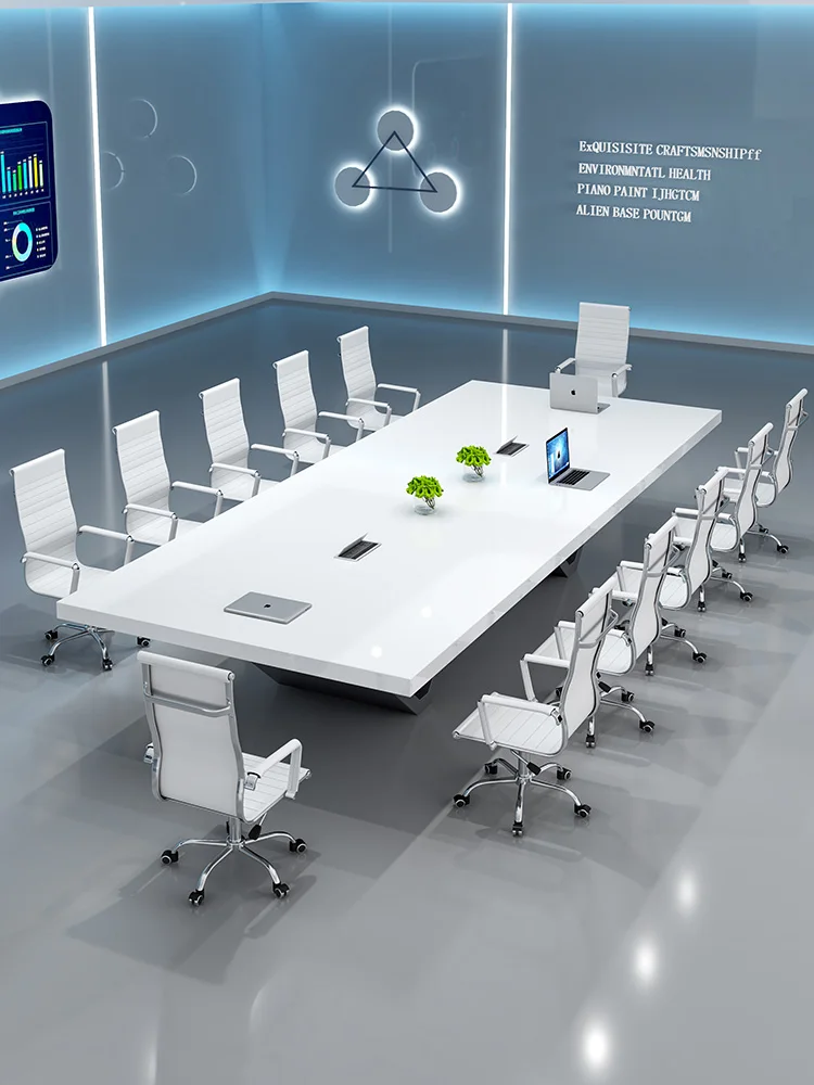 Современная Роскошная офисная мебель стол для конференц-зала конференц-зал представительского стола офисный коммерческая