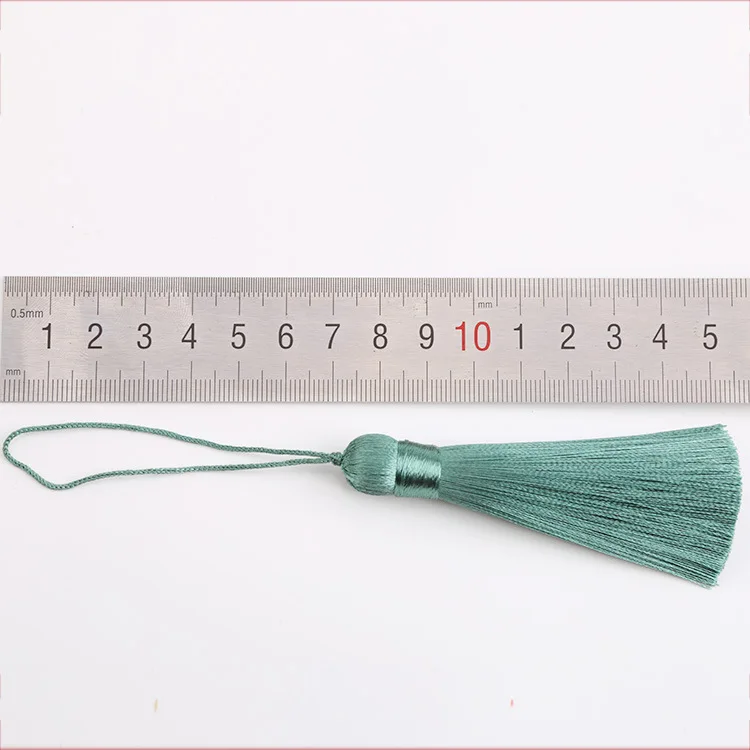32 Colors Handmade Mix Color Fashion 8cm Colorful Decorative Polyester Tassel Bag Accessories Fringe