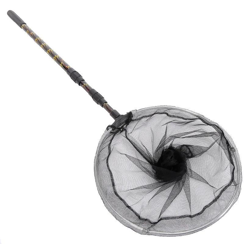 
Wholesale custom portable fishing net rod, removable thick super hard retractable fishing net 