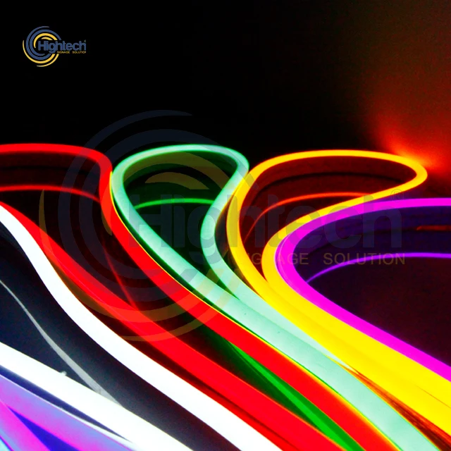 Hightech led neon flex 24v 6x12 waterproof ip68 underwater