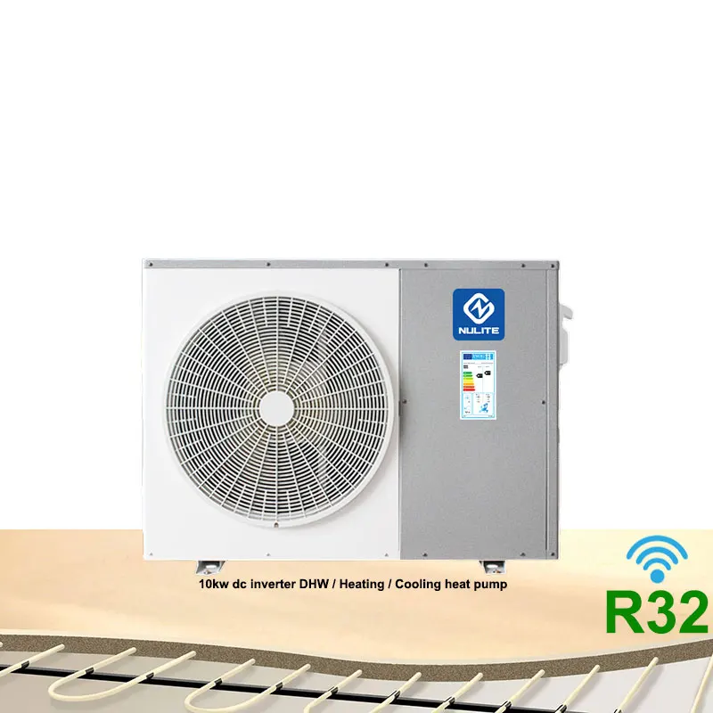 ErP A +++ 10 кВт 16 кВт 20 кВт 22 кВт Wi-Fi R32 R410a моноблок, воздушный, водный, нагревательный, охлаждающий, источник воздуха EVI DC инверторный тепловой насос